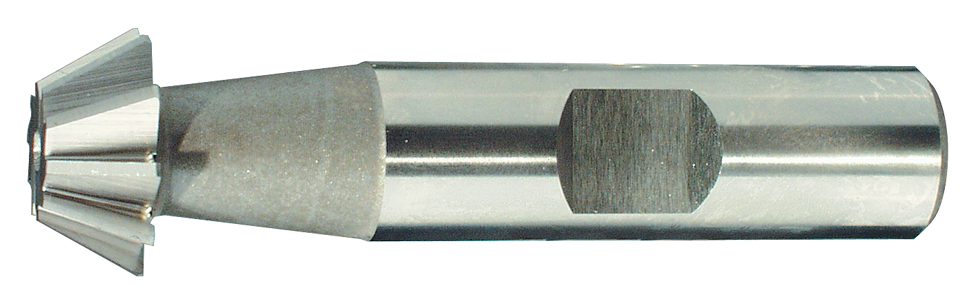 Winkelfräser D 60° HSSE Z10 DIN1833 B/D DIN1835-B L63mm D20mm