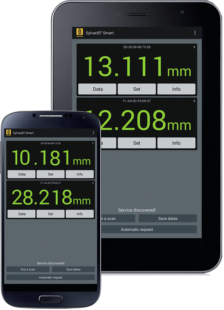 Innenmessschraube Dreipunkt Digital IP67 Sortiment Abl. 0,001mm DIN863-4 E-Ring inkl.Zerti. MB300-500mm