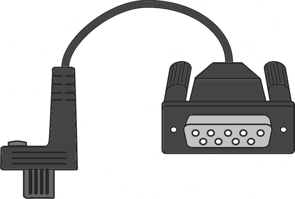 Verbindungskabel 2m DataVariable - RS 232