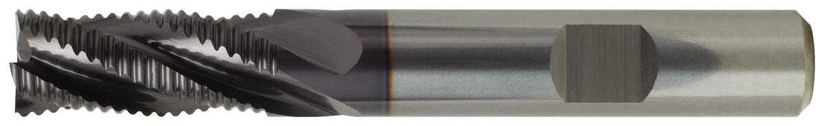 Schruppfräser VHM EYL+ Z4 HPC NRf Doppelbeschichtung DIN6527-L/6535-HB lang D20mm