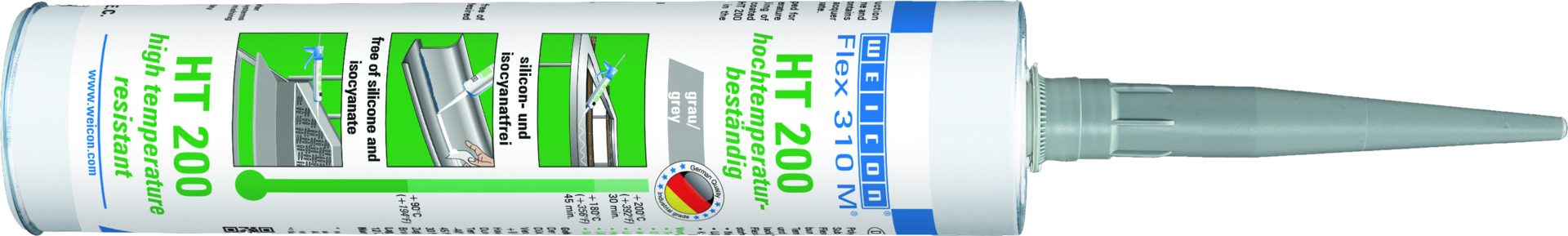 Montagekleber Flex 310 M® HT 200 grau 310ml Kartusche