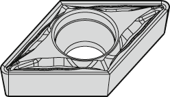 Wendeschneidplatte ZrCN DCMT 070204 FP WP25CT