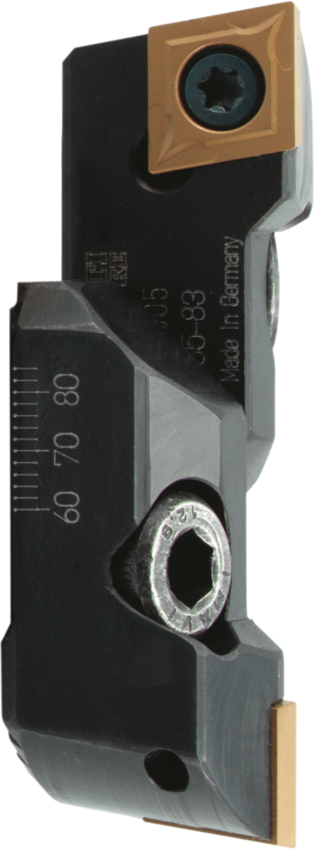 Wendeplattenhalter Ø29-205mm für CC..09T3.. Ausdrehbereich 82-103mm