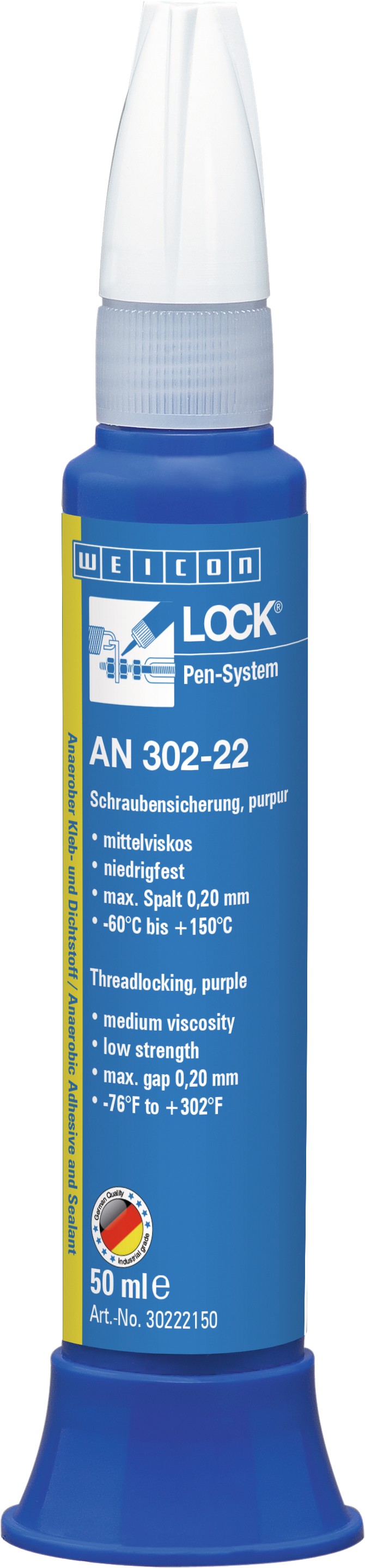 Schraubensicherung niedrigfest WEICONLOCK® AN 302-22 50ml purpur