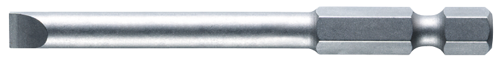 Bit 1/4" Schlitz L70mm Schneidenstärke 1,2mm Schneiden-B6,5mm