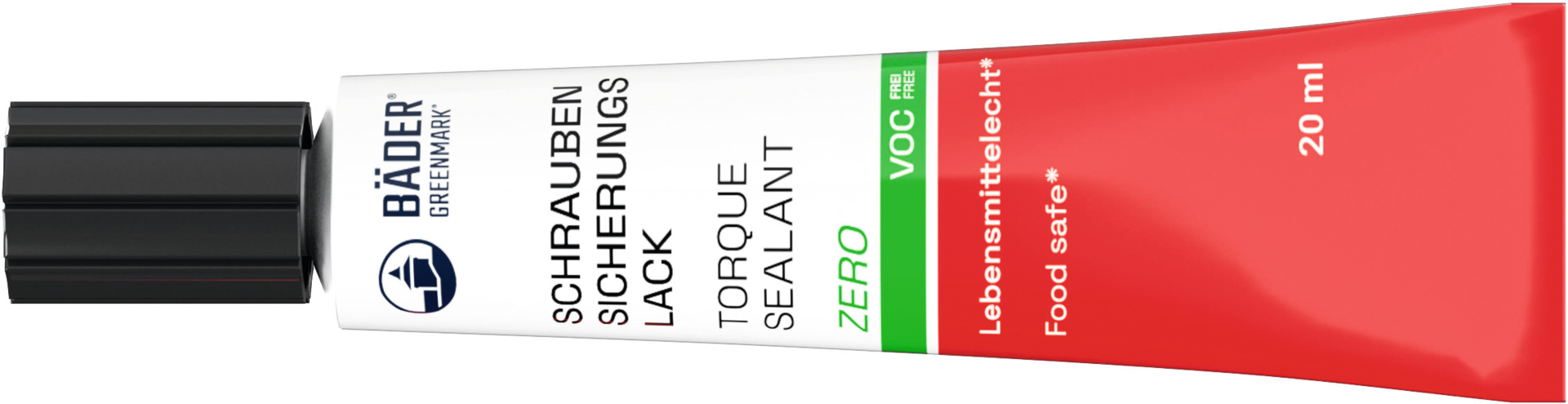 Schraubensicherungslack Zero lösungsmittelfrei 20ml grau