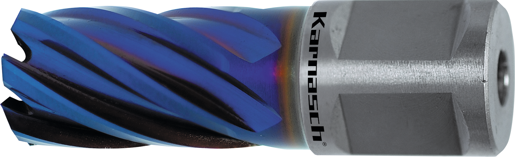 Kernbohrer HSSE-PM Durablue mit Weldonaufnahme "BLUE-LINE" Pulverstahl 19mm 3/4" D35x30mm