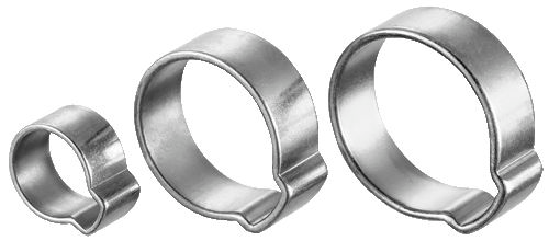 Ohrklemme Einohrklemme Standard Schlauch vergüteter Stahl ID 11,3mm 9-11mm