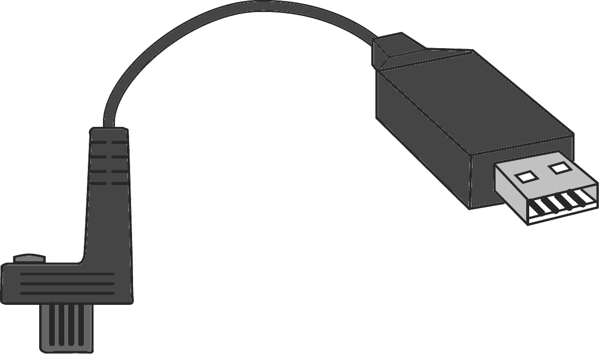 Verbindungskabel 2m DataVariable - USB mit Software zur Datenübern.