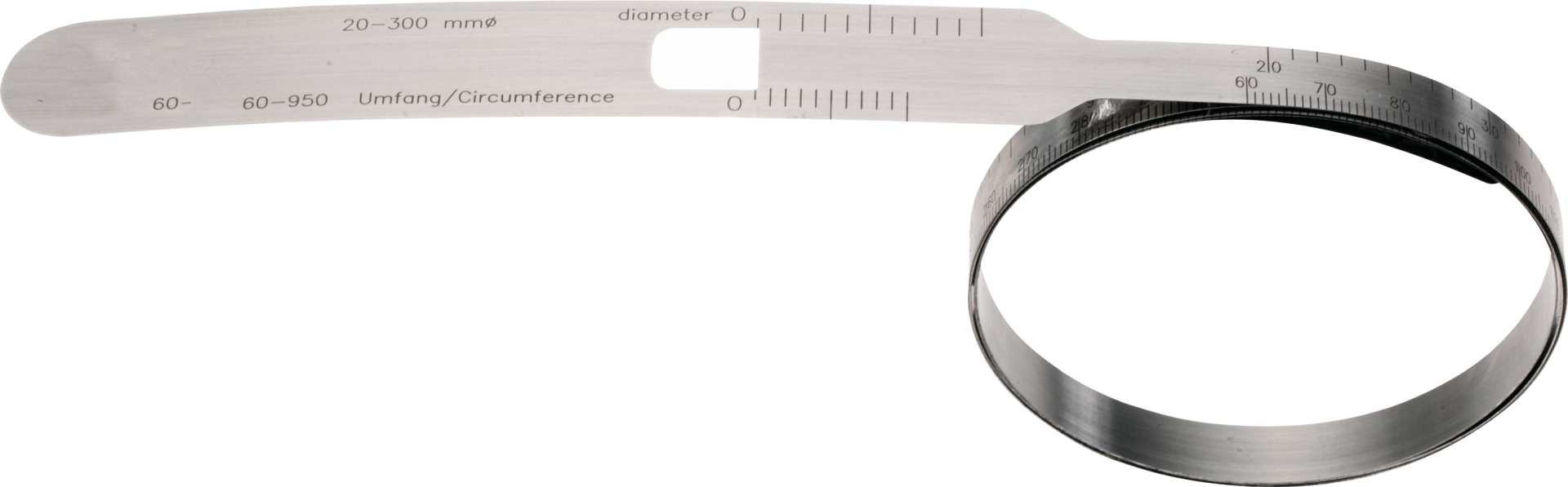 Bandmaß Umfang/Durchmesser U3450-4720mm D1100-1500mm Abl. 0,1mm WN