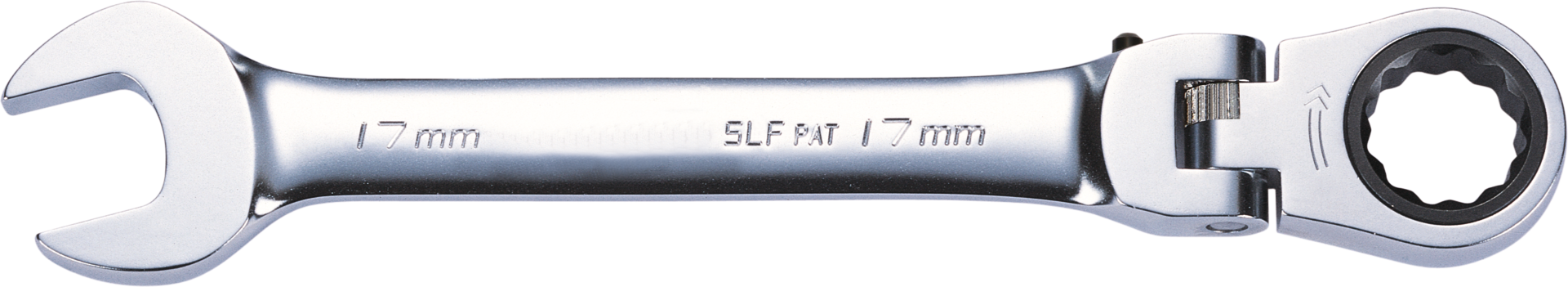 Ringmaulschlüssel Ratsche mit feststellbarem Gelenk 364Nm L202mm SW18mm