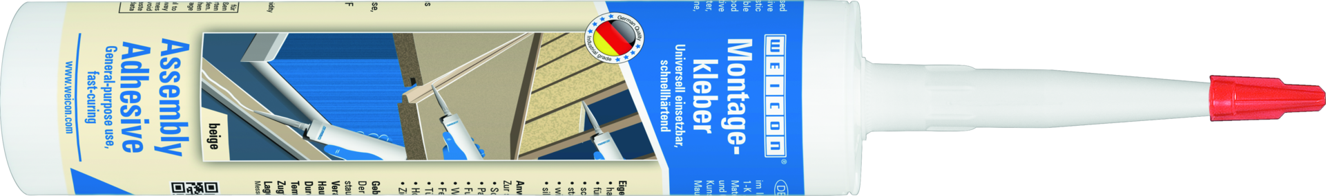 Montagekleber beige 310ml Kartusche