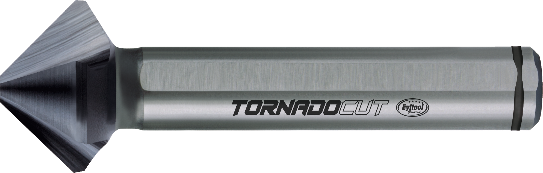 Kegelsenker 90° "TornadoCut" HSSE Nano-TEC mit Spannflächen DIN335-C D10,4mm