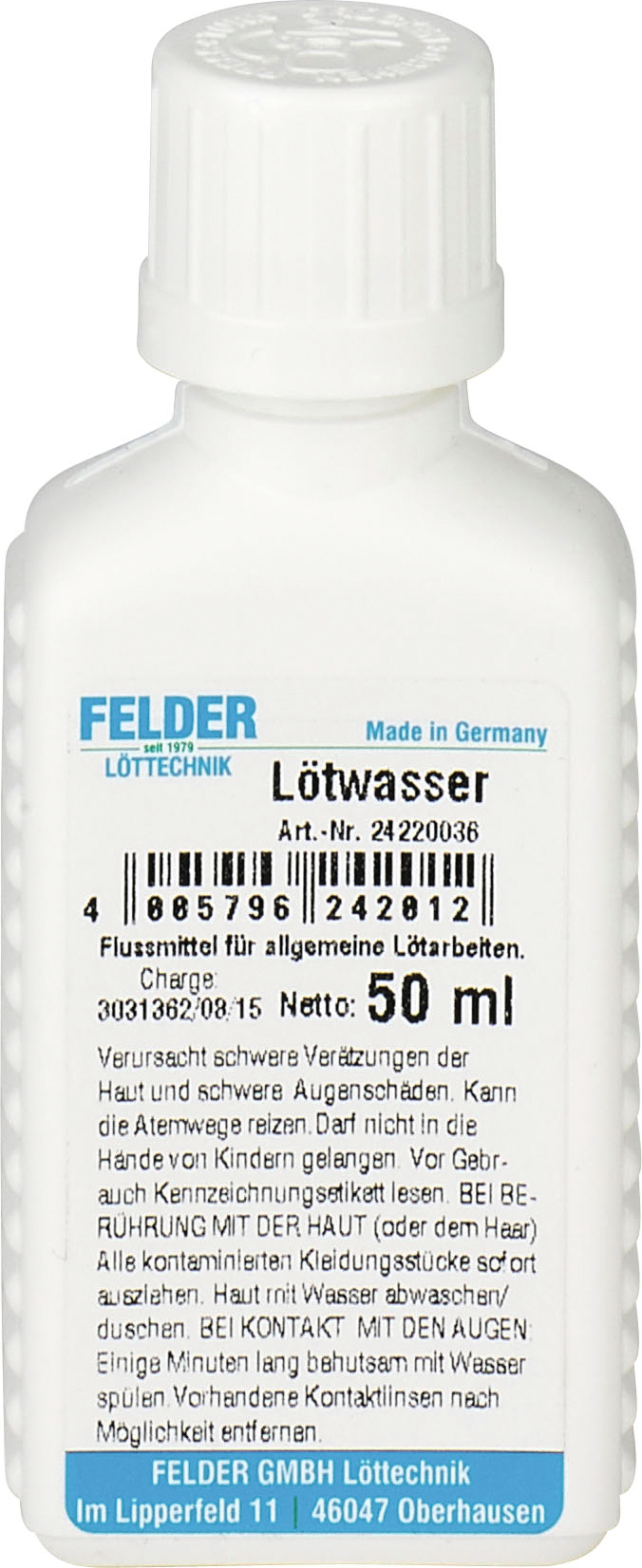 Lötwasser mit Pinseleinsatz 50ml