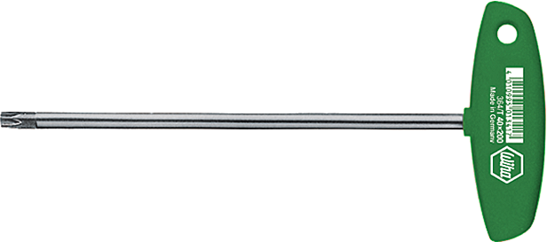 Stiftschlüssel TORX® mit Quergriff GL226mm T15 L200mm
