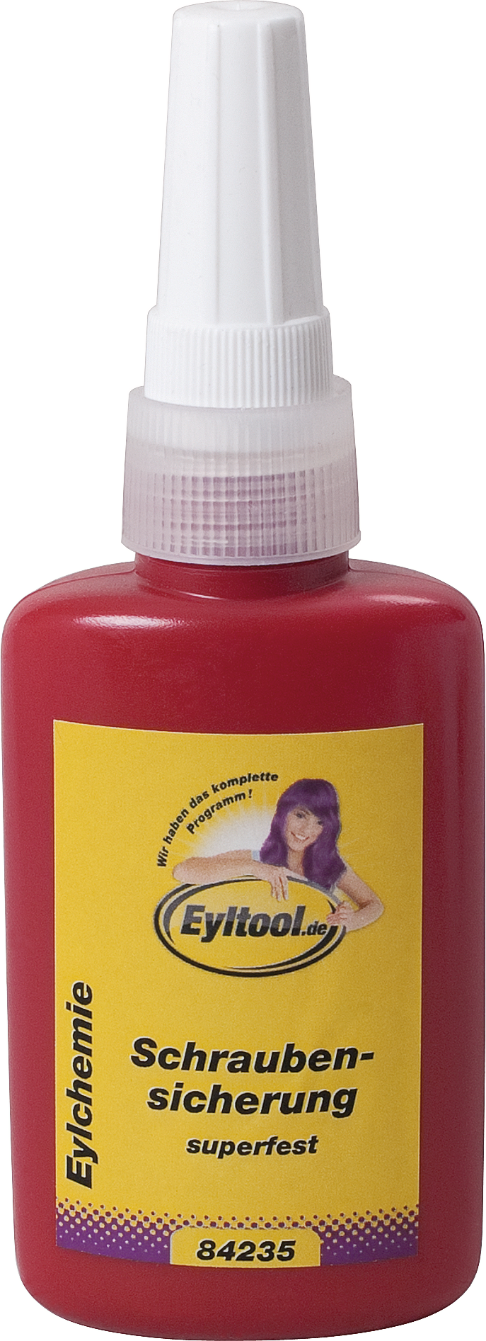 Schraubensicherung superfest 50ml rot