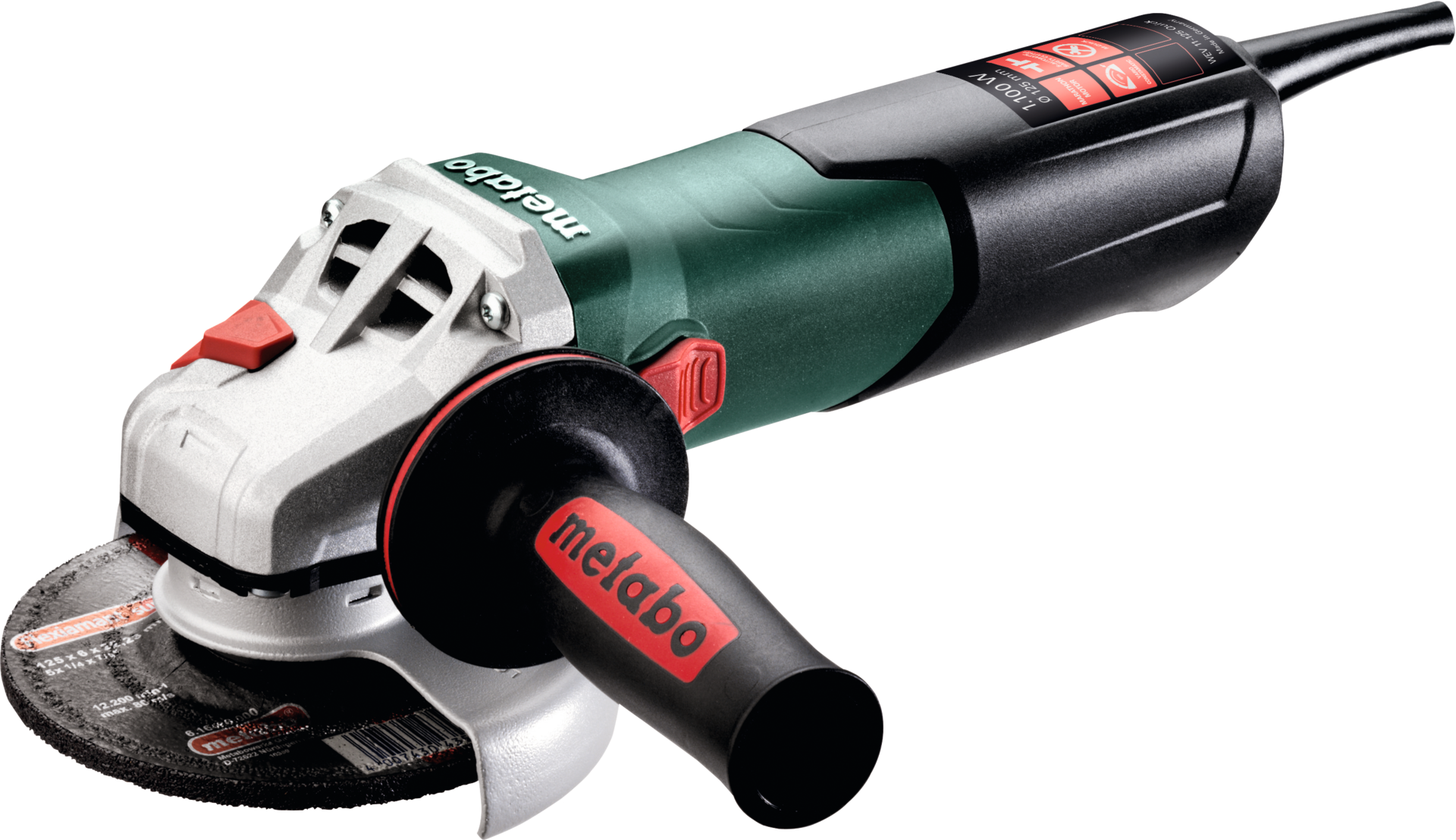 Winkelschleifer 125mm Metabo® 1100W WEV 11-125 Quick