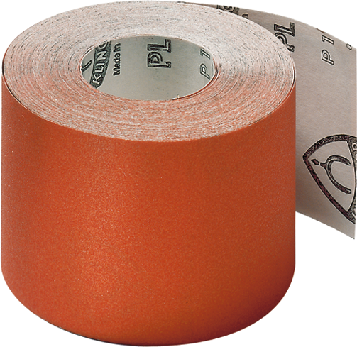 Schleifpapier "Fuchs" Rollen L50m B115mm orange K120