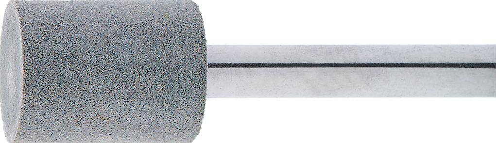 Polierstift Gummi grob K80 Schaft 6x40mm D10mm L20mm