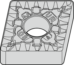 Wendeschneidplatte ZrCN CNMG 120408 UR WP25CT