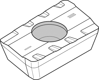 Wendeschneidplatte Al2O3 XPHT 160412 MR WK15CM