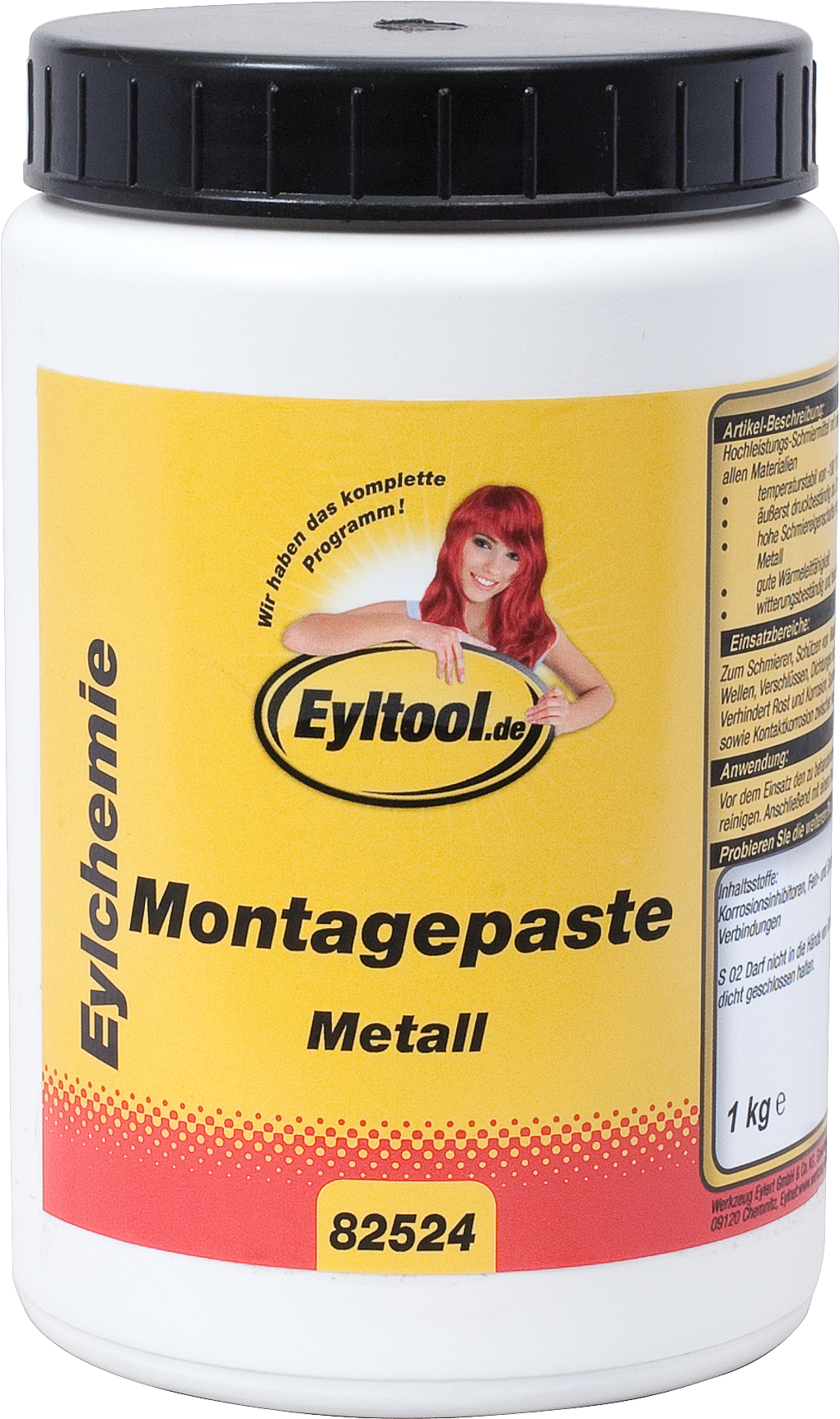 Montagepaste Metall Dose 1kg