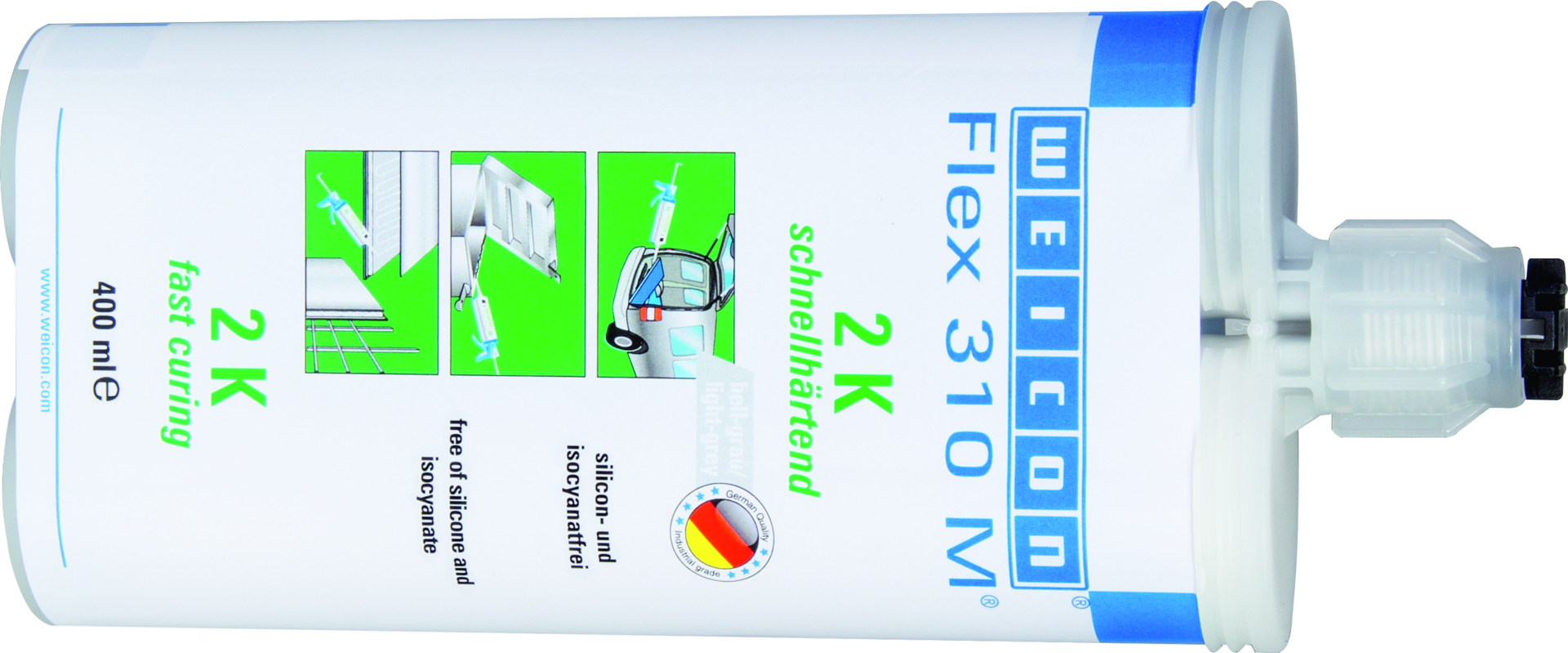 Montagekleber Flex 310 M® 2K grau 400ml Kartusche