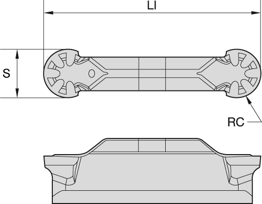 Stecheinsatz WMT-U-PC™ mit Radius, WU25PT 4mm