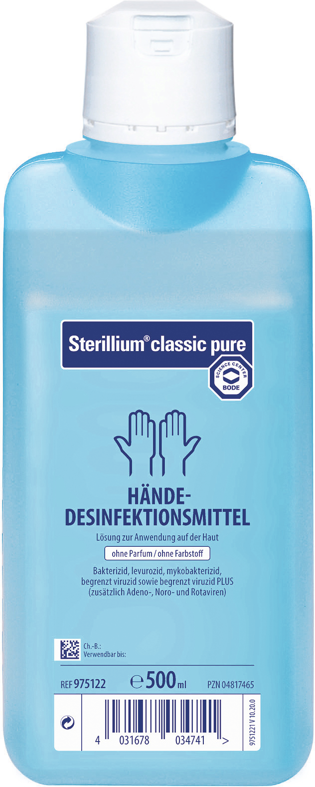 Händedesinfektion Sterillium® classic pure 500ml