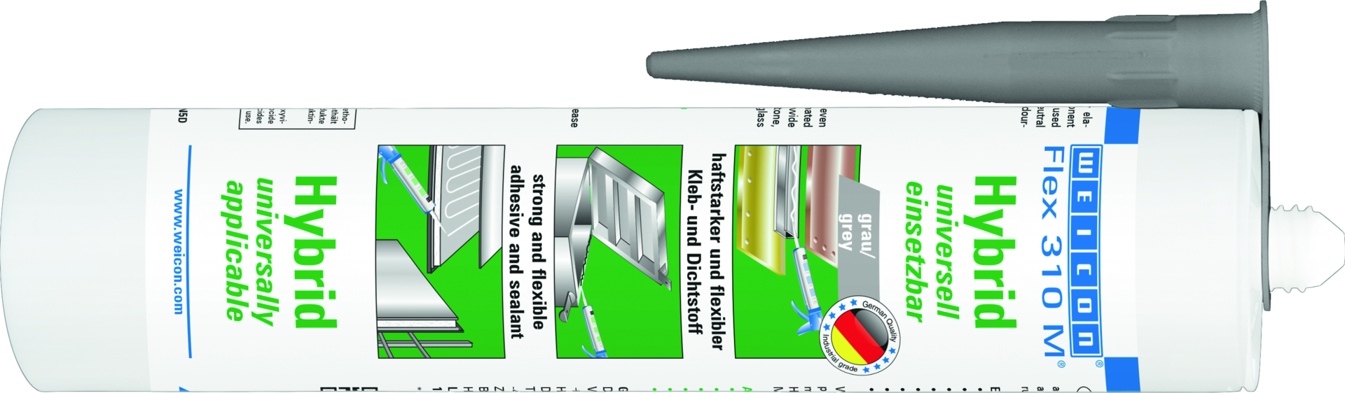 Montagekleber Flex 310 M® Hybrid grau 310ml Kartusche