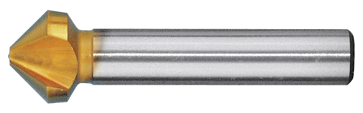 Kegelsenker 90° HSS TiN L67mm Z3 DIN335-C D25/3,8mm