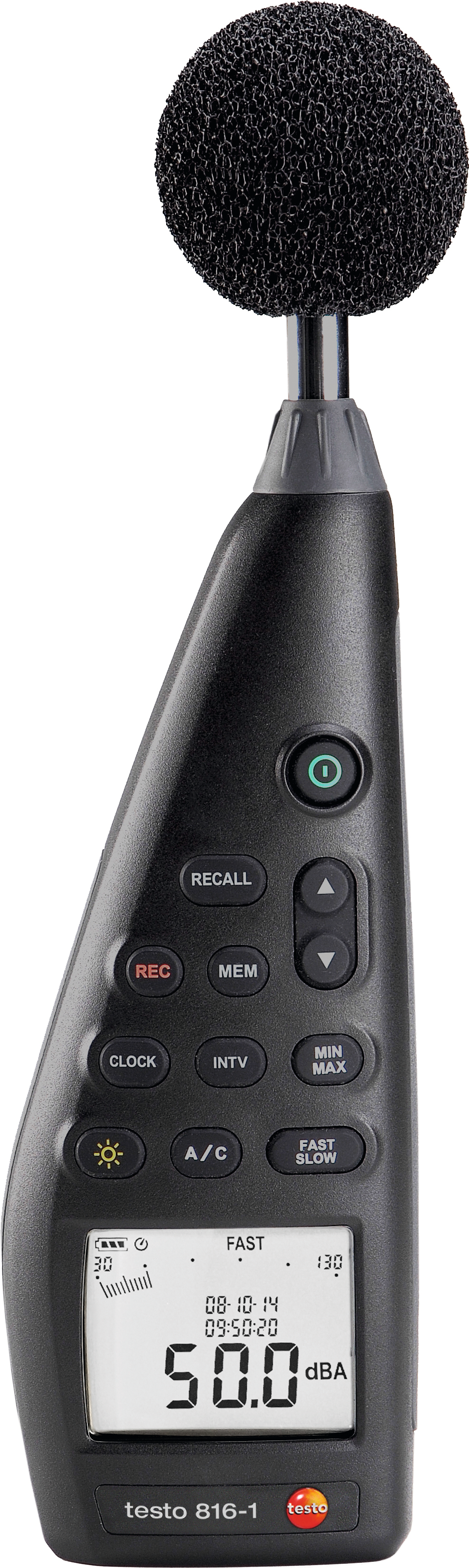 Schallpegelmessgerät Digital testo 816-1 mit Mikrofon