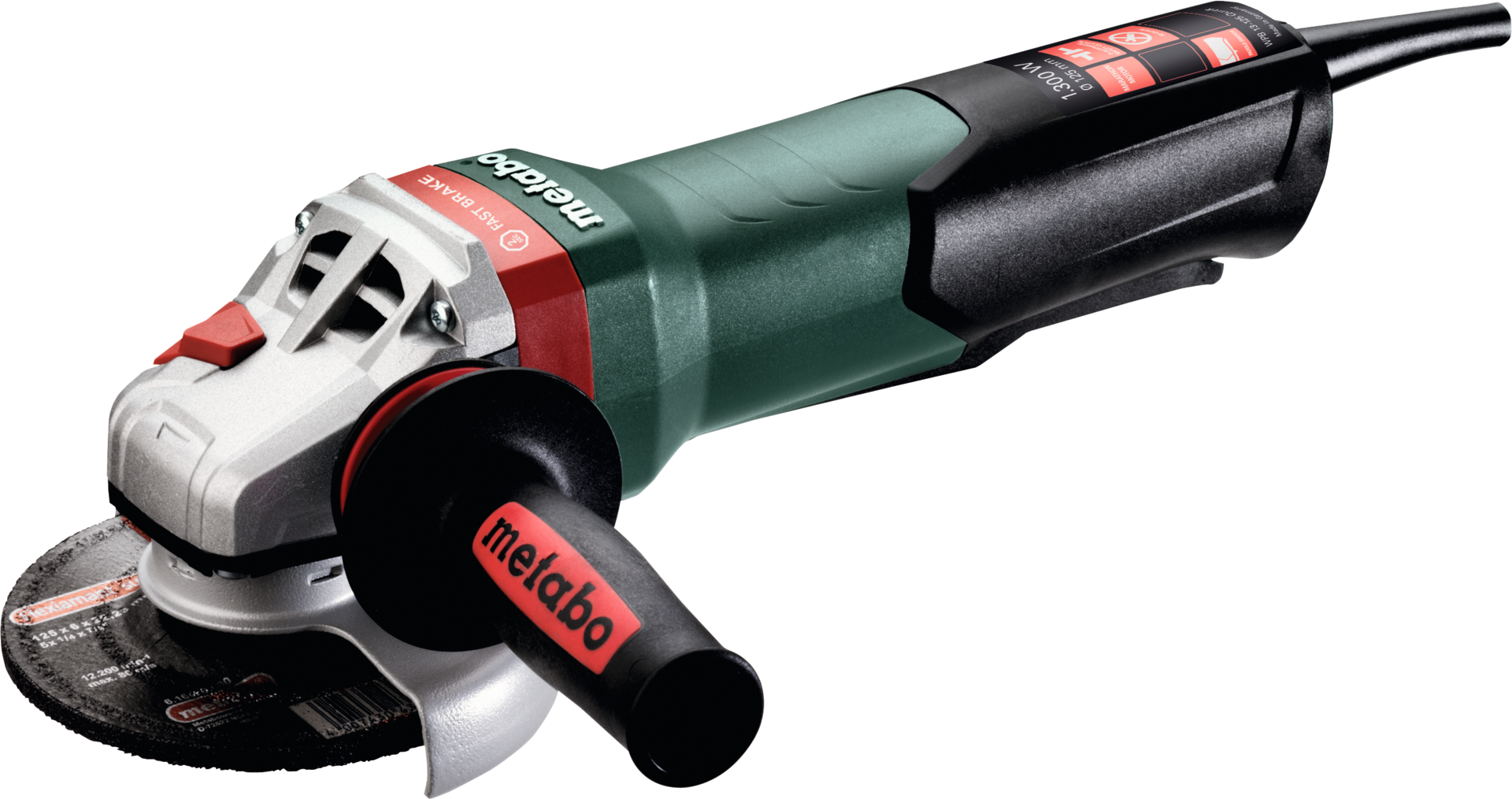 Winkelschleifer 125mm Metabo® 1300W WPB 13-125 Quick