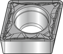 Wendeschneidplatte AlTiN CCMT 060204 FP WS25PT