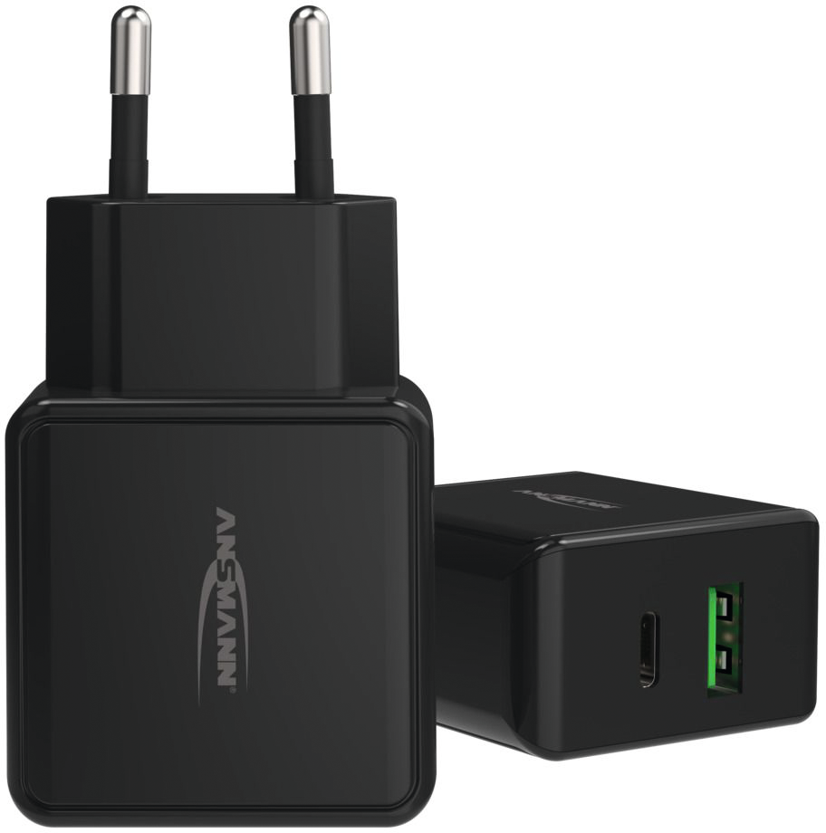 USB-Ladegerät HC218PD mit USB und USB-C-Anschluss